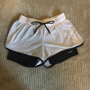 White athletic shorts